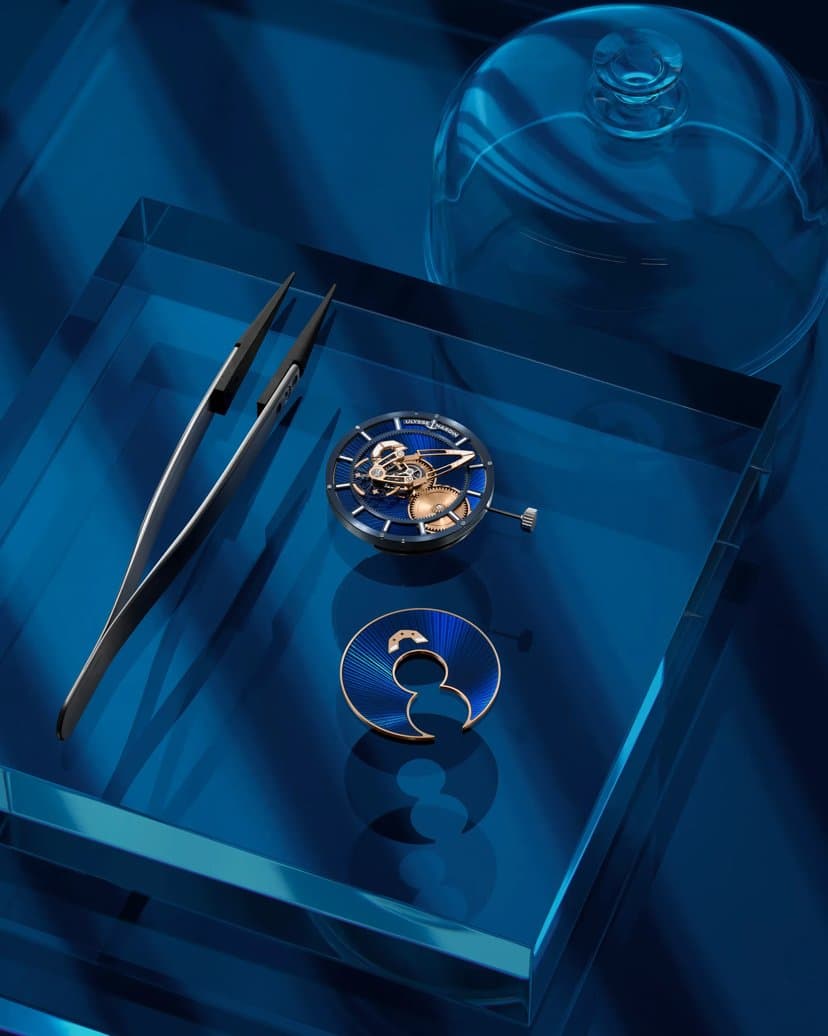 時計 フリーク Xゴールド エナメル Ø 43 mm 2305-270LE-3AE-BLUE/1A