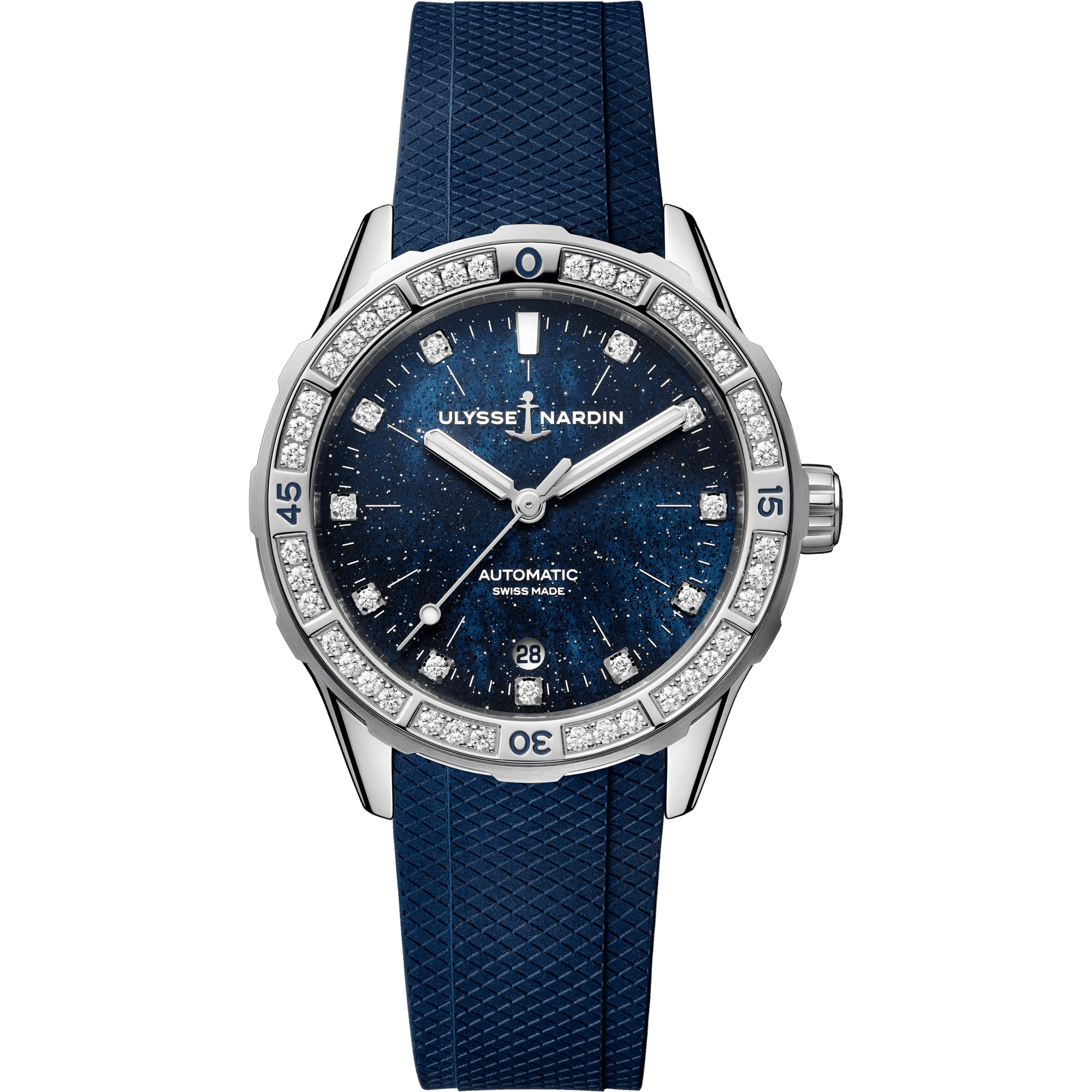 Diver Starry Night 39mm 8163-182B1-3A/3A Watch | Ulysse Nardin