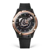 Freak ONE 2405-500-2A/3D watch with Black TEXTURED RUBBER STRAP